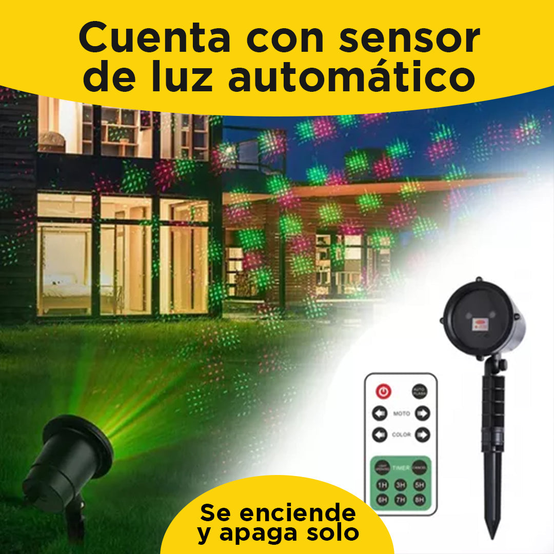 ✨🎄 HoliGlow – Proyector Navideño Automático 🎅🌟